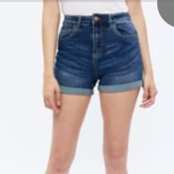 Urban Basics Denim Mom Shorts - Picture 3 of 3